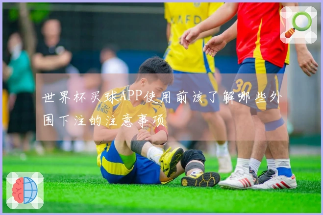 世界杯买球APP使用前该了解哪些外围下注的注意事项