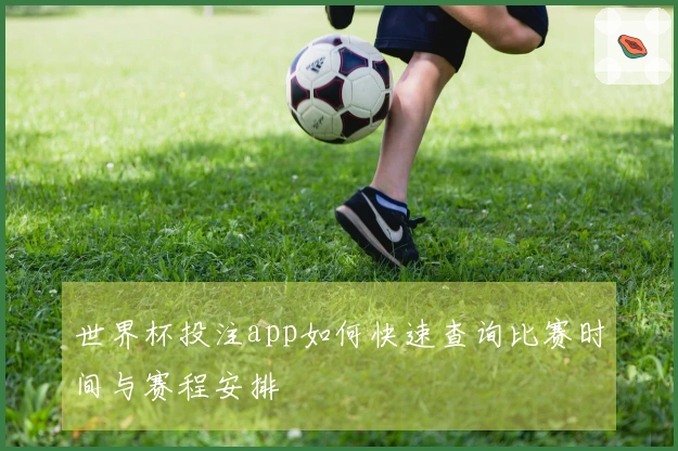 世界杯投注app如何快速查询比赛时间与赛程安排