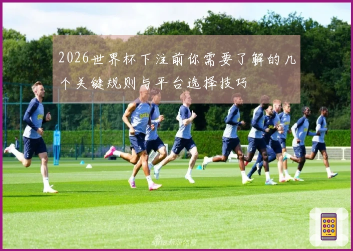 2026世界杯下注前你需要了解的几个关键规则与平台选择技巧