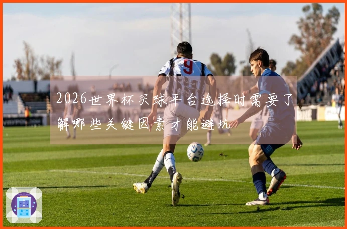2026世界杯买球平台选择时需要了解哪些关键因素才能避坑