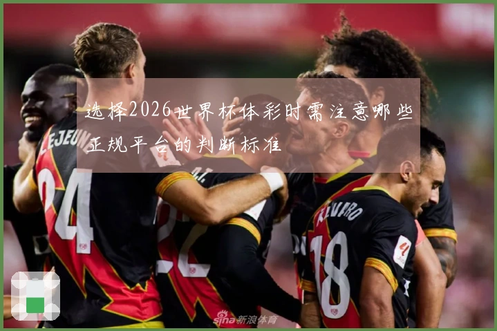 选择2026世界杯体彩时需注意哪些正规平台的判断标准