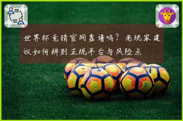 世界杯竞猜官网靠谱吗？老玩家建议如何辨别正规平台与风险点